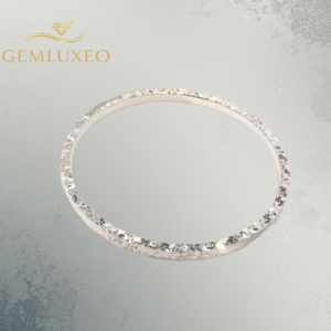 Alternative view of Lắc tay bạc đính đá Gemluxeo