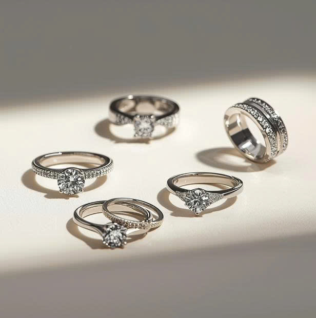 bộ siêu tập nhẫn kim cương